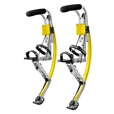 Jumping Stilts: Adult yellow Jumping stilts