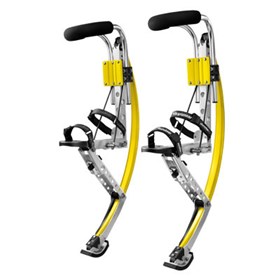 Jumping Stilts: Adult yellow Jumping stilts